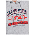 hoodie jack jones jjnewdenim 12210826 anoixto gkri melanze extra photo 3