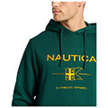 hoodie nautica competition n1g00441 502 skoyro prasino m extra photo 3