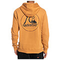 hoodie quiksilver rolling circle eqyft04669 kafe extra photo 1