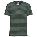 t shirt camel active henley striped c31 409775 1t57 37 skoyro prasino extra photo 4