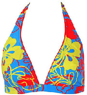 bikini top sloggi swim blue aloha cto polyxromo photo