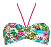 bikini top sloggi swim pink tropics ctowp 02 roz 40c photo