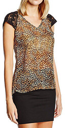 t shirt red soul fabricia leopard kafe mayro xs photo