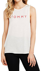 top tommy hilfiger wrap tank uw0uw01524 141 leyko s photo