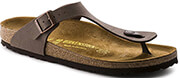 sandalia birkenstock gizeh 437510 moka photo