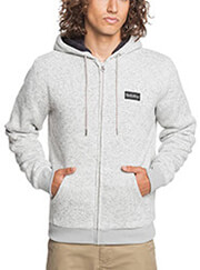 hoodie me fermoyar quiksilver keller sherpa eqyft04183 anoixto gkri melanze xxl photo