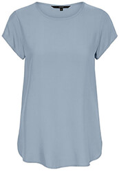 t shirt vero moda boca 10104053 siel xs photo