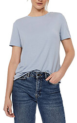 t shirt vero moda vmava 10243881 siel xs photo