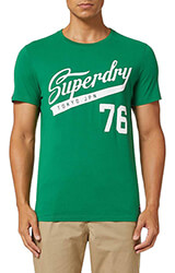 t shirt superdry collegiate graphic m1011193a prasino photo