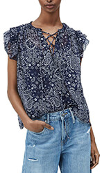 top pepe jeans letizias pl303981 skoyro mple leyko s photo