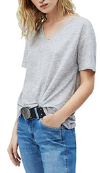 t shirt pepe jeans daphne pl504841 gkri melanze photo