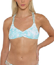 bikini top pepe jeans mati plb10326 tyrkoyaz m photo