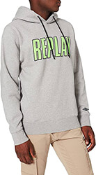 hoodie replay print m3510 00023040p m08 gkri melanze photo