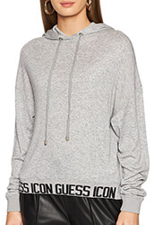 foyter guess clelia hooded w1bp09ka9c0 gkri melanze m photo