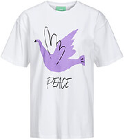 t shirt jjxx jxella print peace 12212362 leyko photo