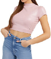 crop top guess aura w2gp25kaev0 anoixto roz photo