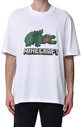 t shirt lacoste minecraft print th5038 001 leyko photo