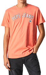 t shirt pepe jeans alessio pm508256 portokali s photo