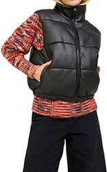 mpoyfan amaniko jjxx jxcline faux leather puffer 12218553 mayro photo