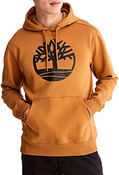 hoodie timberland core logo tb0a2bjh kamel xl photo