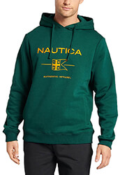 hoodie nautica competition n1g00441 502 skoyro prasino photo