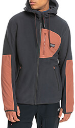 hoodie me fermoyar quiksilver down time eqyft04616 anthraki keramidi xl photo