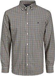 Crazy Sundays | ΠΟΥΚΑΜΙΣΟ JACK & JONES JPRBLUGREG GINGHAM ΚΑΡΟ 12241947 ΜΠΕΖ/ΚΑΦΕ