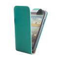 leather case metal for nokia 625 turquoise extra photo 1