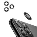 4smarts second glass pro for apple iphone 11 pro 11 pro max camera 3 pcs set space grey extra photo 1