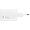 4smarts travel wall charger pdplug dual 36w gan 2x usb type c ports white extra photo 1