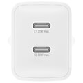 4smarts travel wall charger pdplug dual 36w gan 2x usb type c ports white extra photo 3
