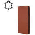 genuine leather smart pro for iphone 15 61 brown extra photo 1