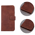 smart velvet case for iphone 15 plus 67 brown extra photo 2