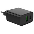 gembird 2 port 20 w usb fast charger black extra photo 5