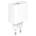 gembird 2 port 20 w usb fast charger white extra photo 3