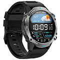 colmi smartwatch m42 143 amoled black extra photo 2