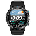 colmi smartwatch m42 143 amoled black extra photo 3