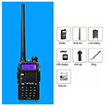 walkie talkie baofeng rt 5r extra photo 1