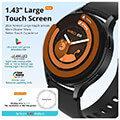 colmi smartwatch i28 ultra 143 amoled gold extra photo 1