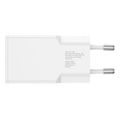 4smarts wall charger pd plug slim 25w gan type c white extra photo 2