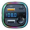 akai fmt 26bt fm transmitter kai fortistis usb me bluetooth usb tf led kai handsfree extra photo 2