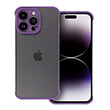 mini bumpers with camera island protection case for iphone 15 pro max dark purple photo