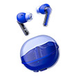 soundpeats bluetooth earphones clear blue photo