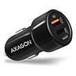 axagon rwc qc5 car ciarger smart 5v 24a qc30 30w black photo