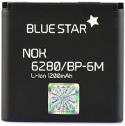 blue star battery for nokia 6280 9300 6151 n73 1200mah photo