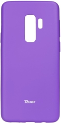 roar colorful jelly back cover case for samsung galaxy s9 plus purple photo
