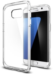 spigen ultra hybrid clear back cover case for samsung galaxy s7 edge transparent photo