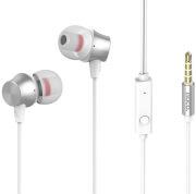 hoco earphones proper sound with mic m51 white photo