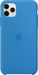 apple my1j2 iphone 11 pro max silicone case surf blue