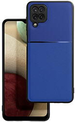 forcell noble case for samsung a22 lte 4g blue photo